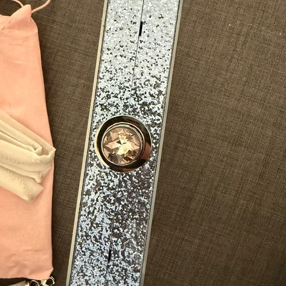 Sophia Webster White and Silver 'Wifey for Lifey' Clutch - Picture 3 of 5